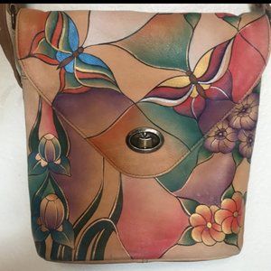 ANNA by ANUSCHKA Painted Leather Bag